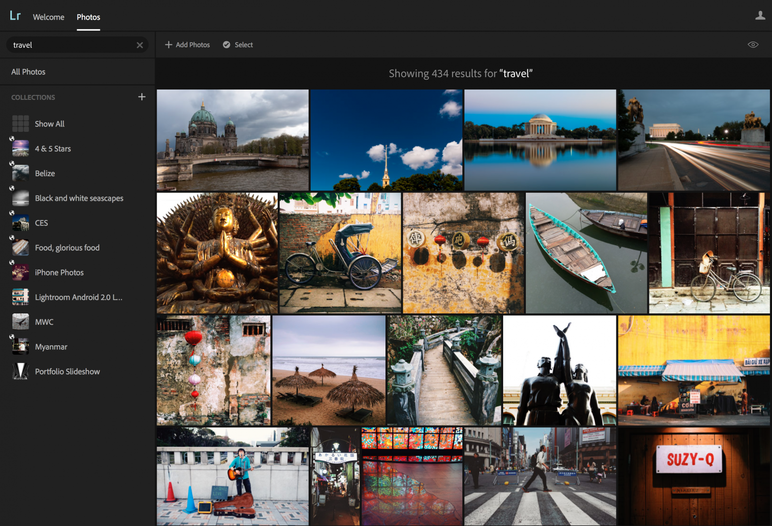 Introducing Technology Previews and Search in Lightroom on the web